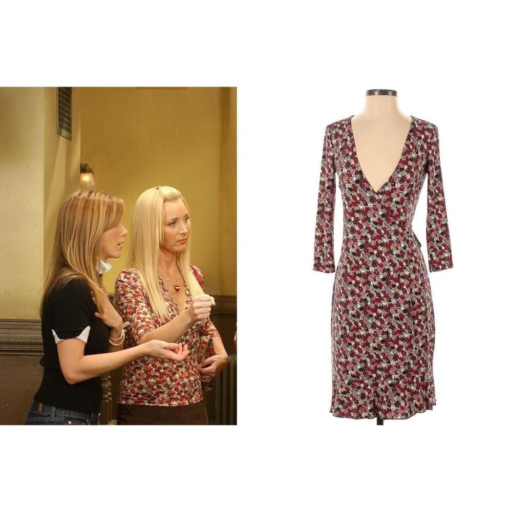PHOEBE BUFFAY FRIENDS Alt Bubblegum Dress RARE VINTAGE